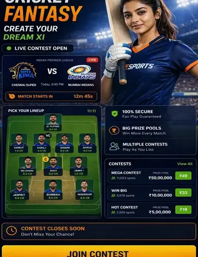 Vwbet (vwbet) fantasy cricket & matchday visual 3